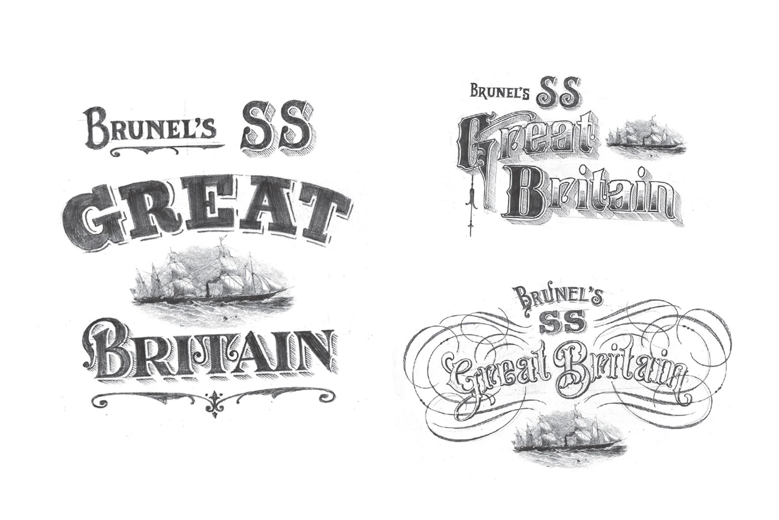 Example of work for Brunel’s SS Great Britain