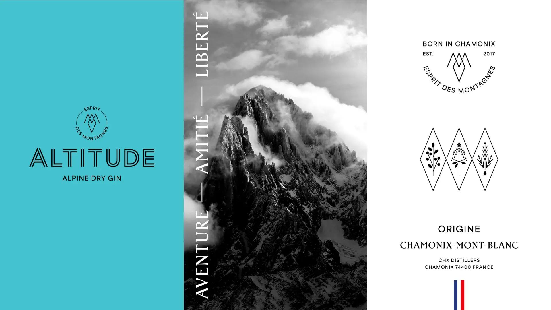 Example of work for Altitude Gin