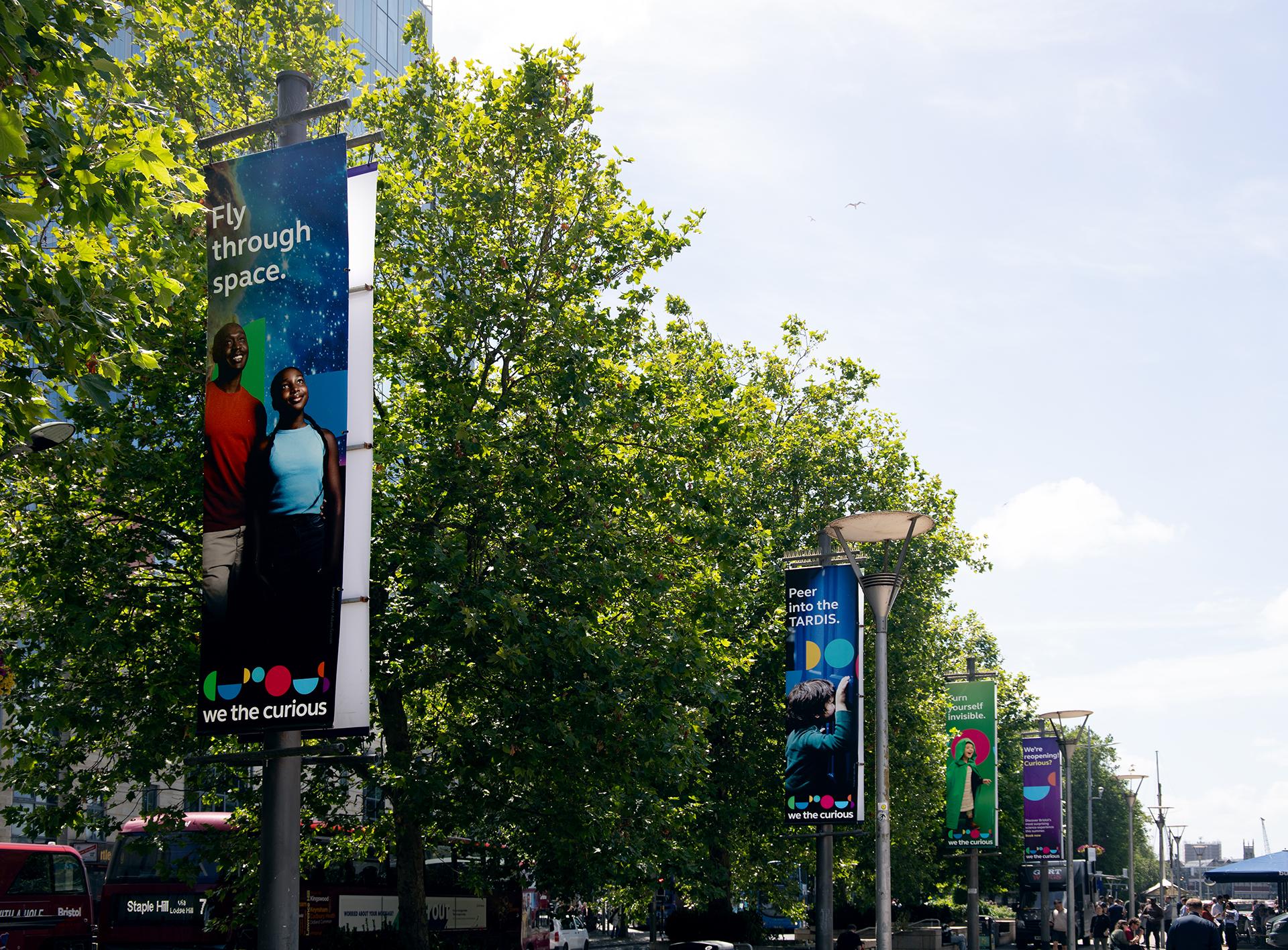 Banners for for We The Curious