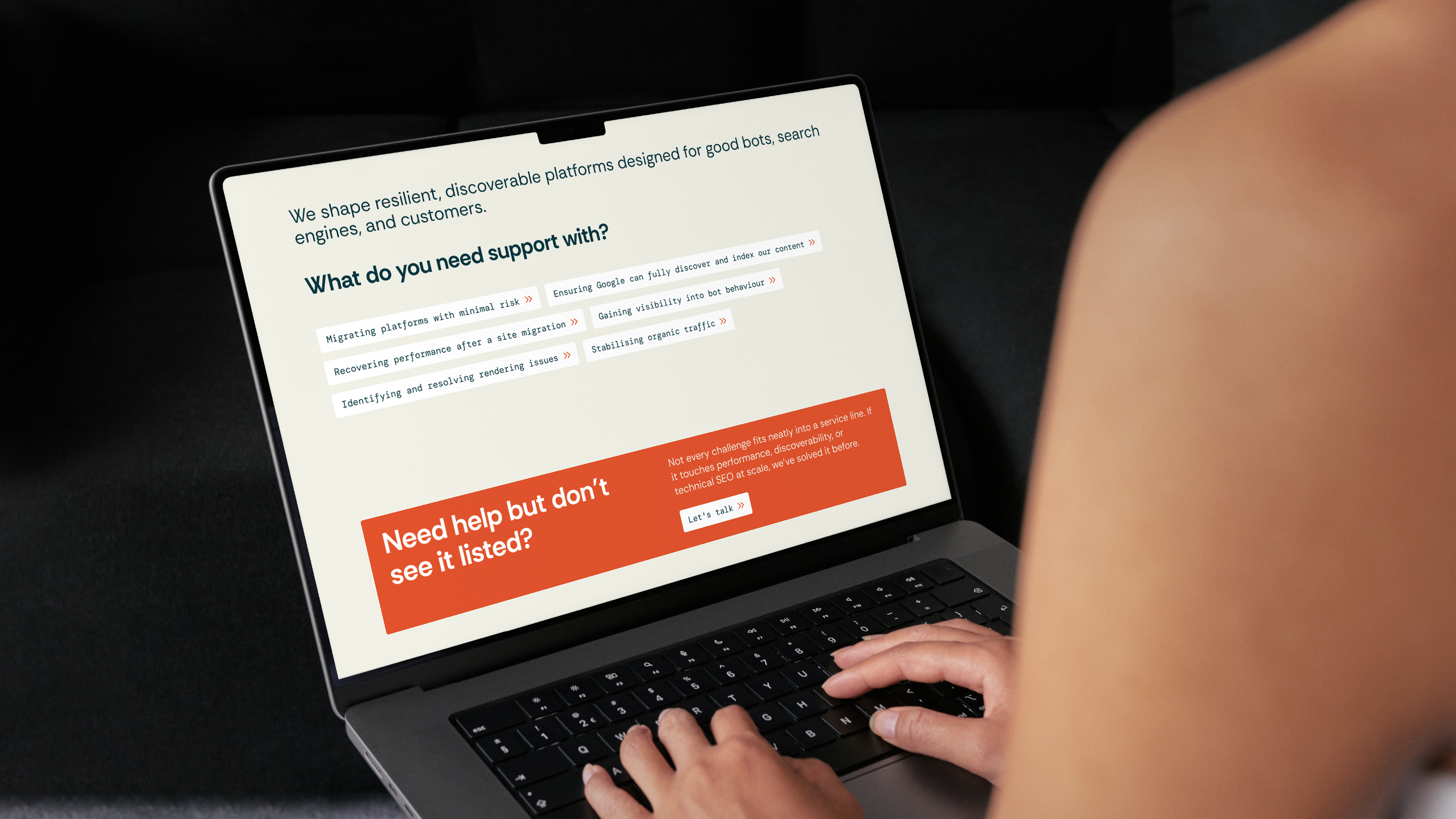 Example of work for Merj