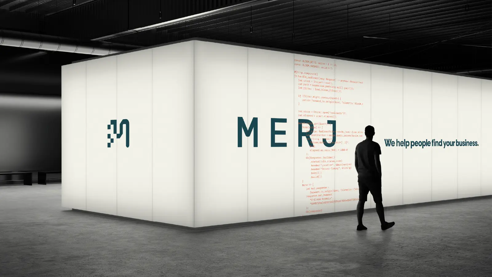 Image showing thr brand work for Merj