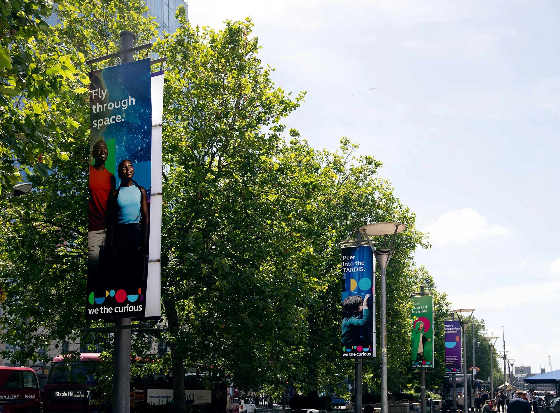 Banners for for We The Curious