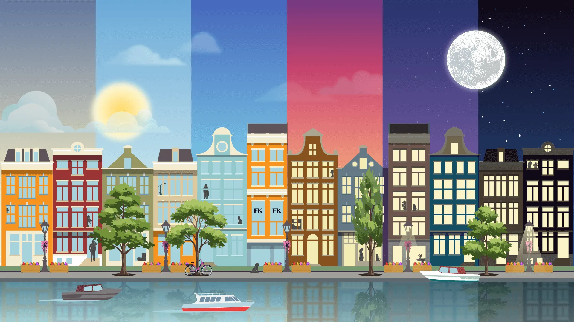 Amsterdam Illustration