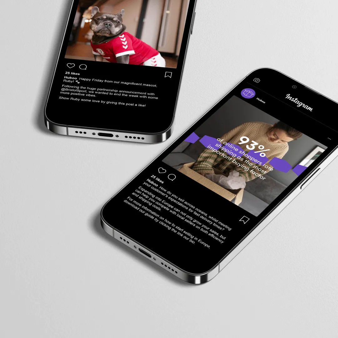 Example of work for Huboo