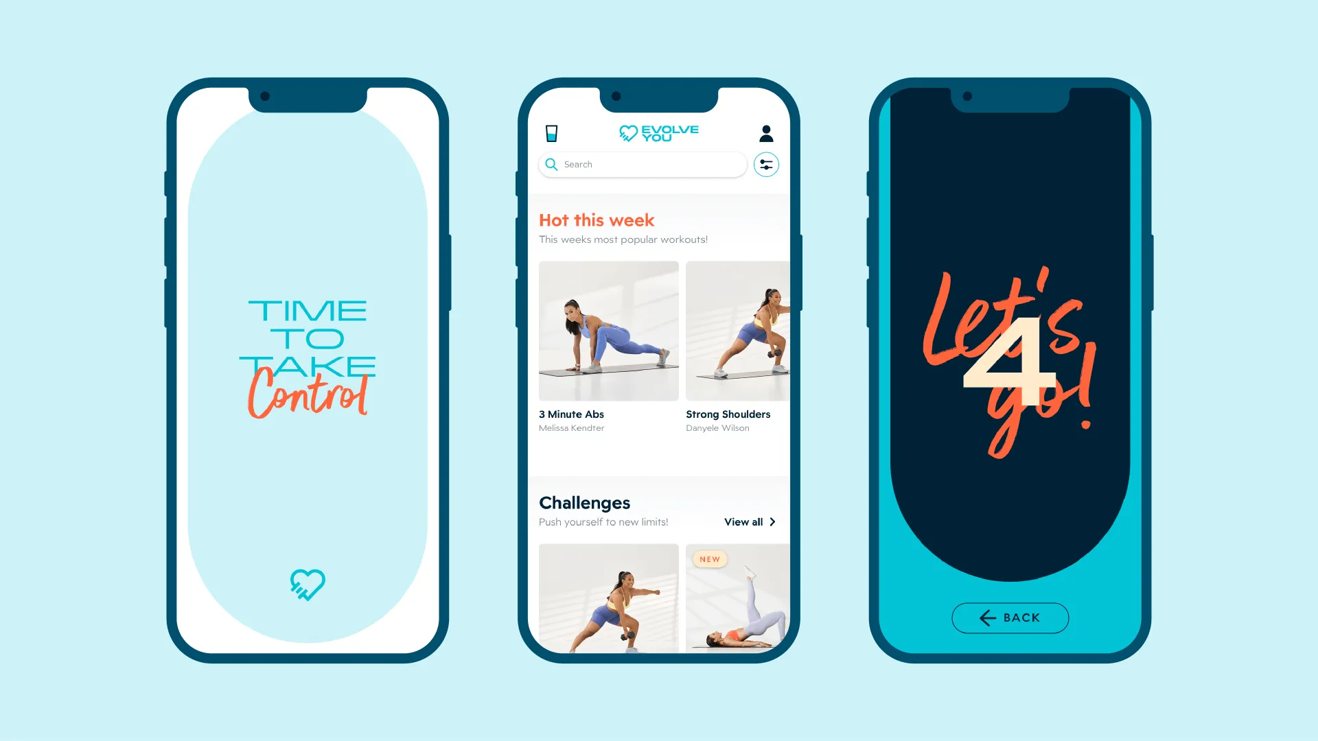 Example of work for EvolveYou