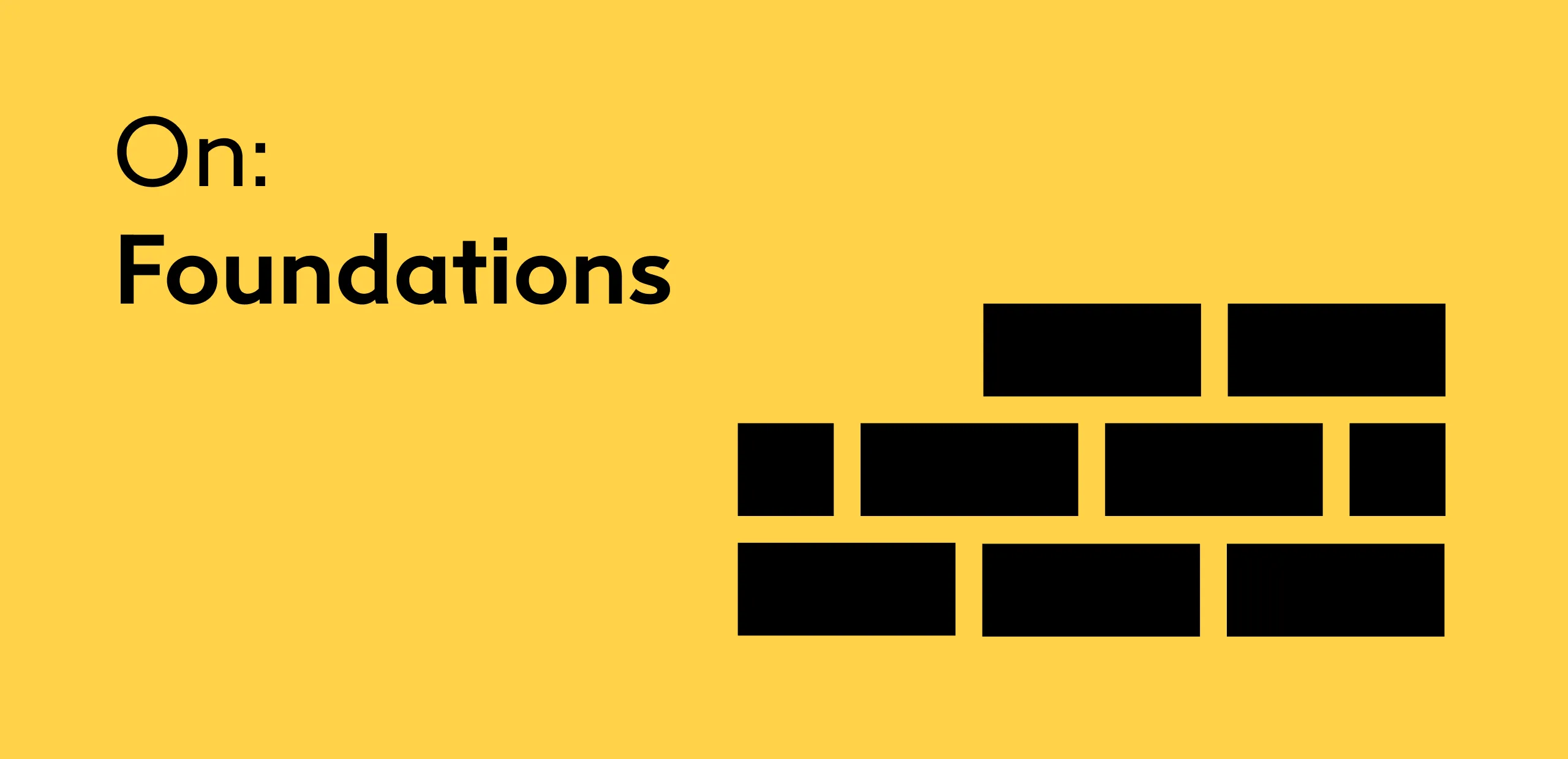 On foundations graphic