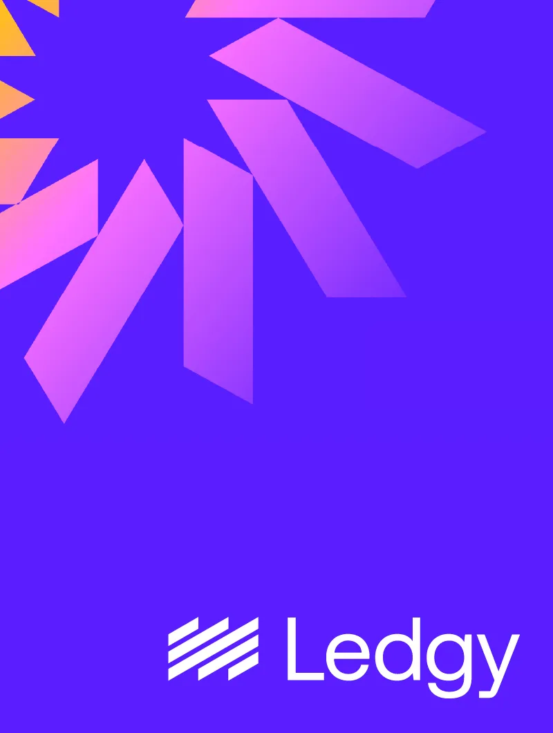 Image showcasing work for Ledgy Brand