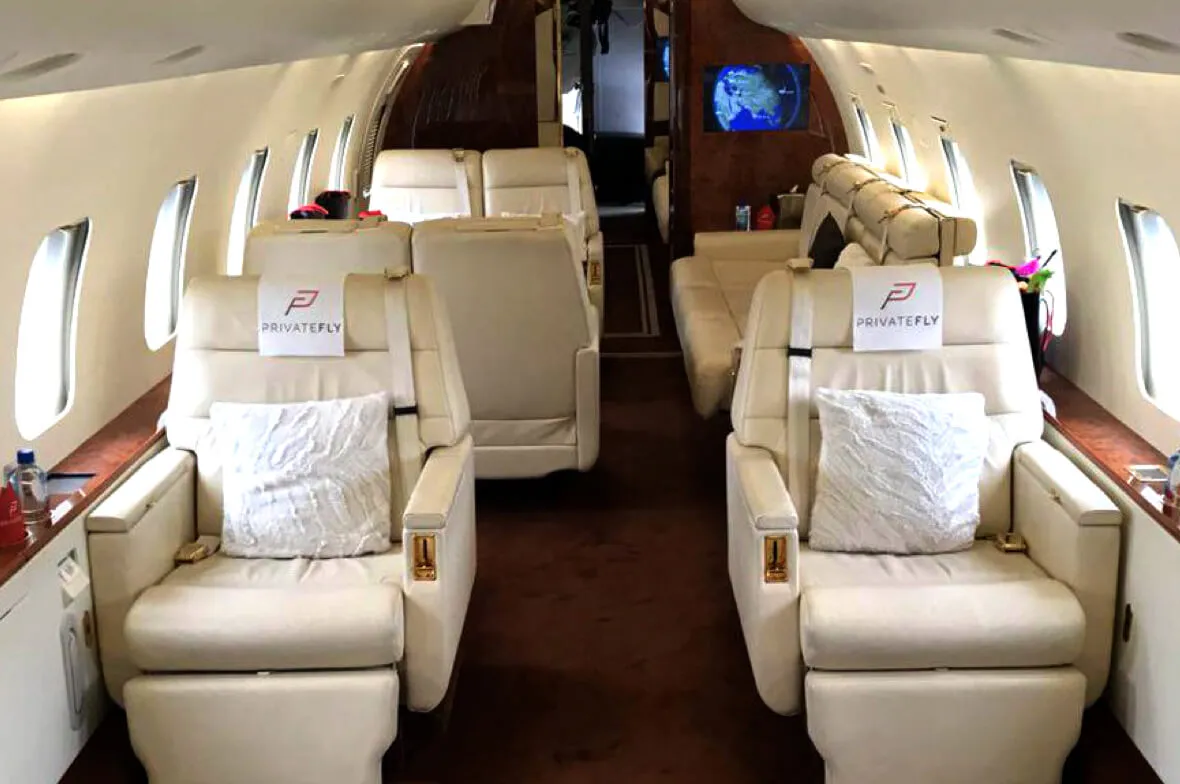 Example of work for PrivateFly